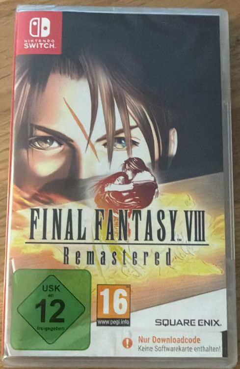 NINTENDO SWITCH FINAL FANTASY VIII REMASTERED (Neu und originalverpackt ...