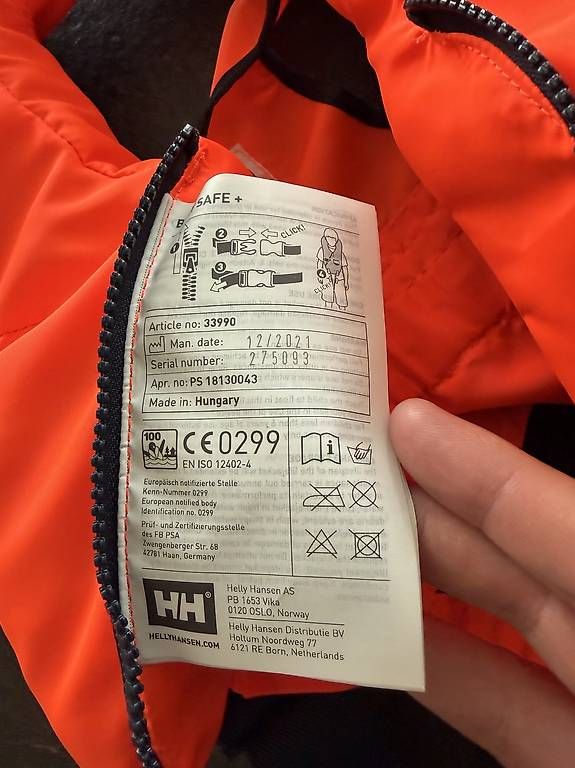 Giubbotti di salvataggio: Baby Safe+ Helly Hansen Schwimmweste – Usato da Zug venduto da PensoT 3