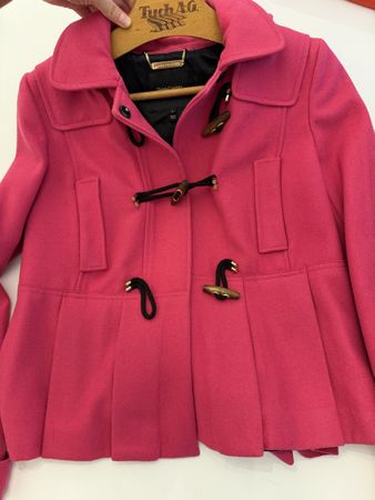 Juicy Couture Mantel pink mit Kapuze Grösse S neuwertig