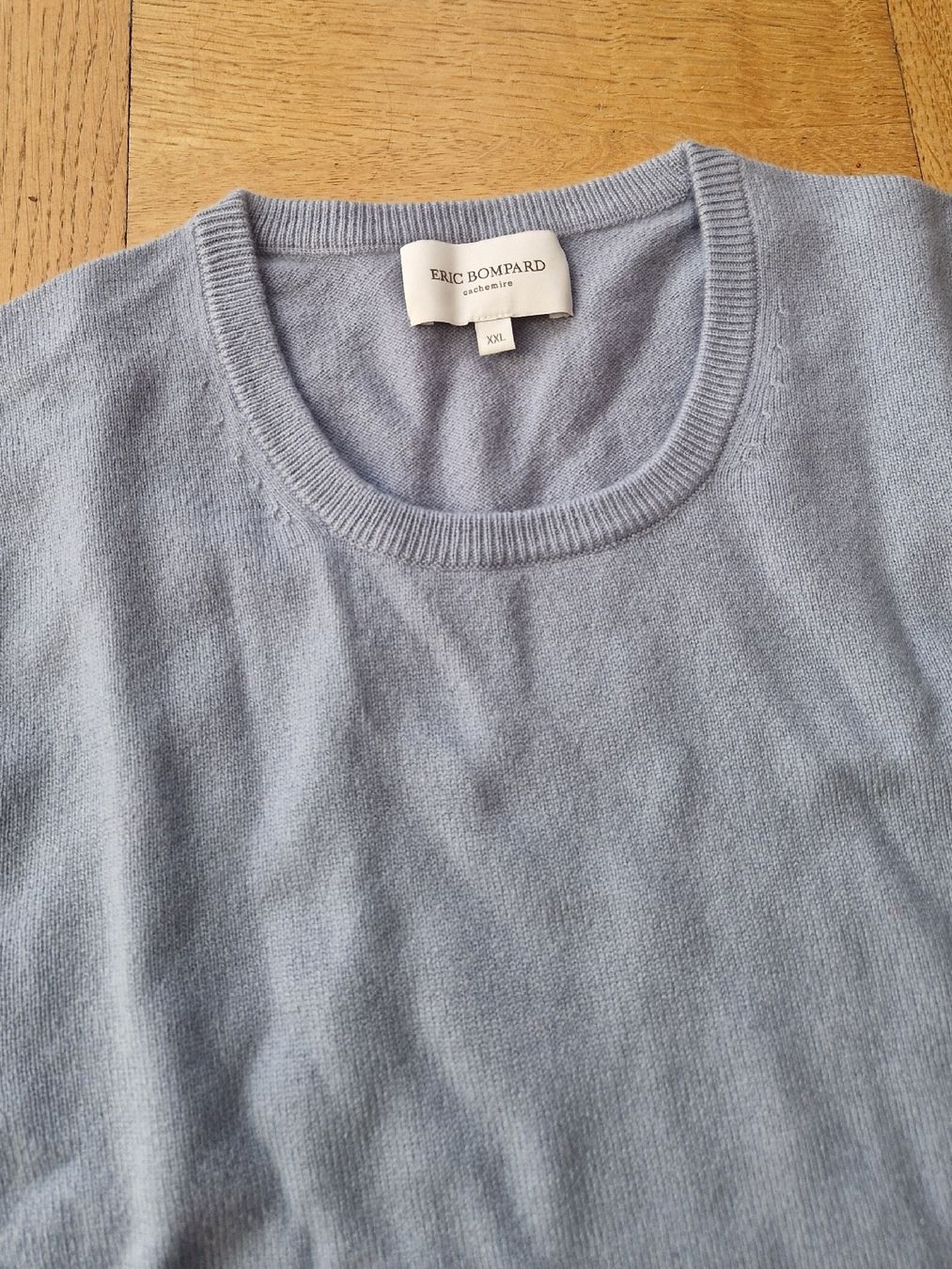 Maglioni & Felpe: Eric Bompard Pull 100% Cachemire XXL Bleu – Usato da Pully venduto da Patriciaeve 1