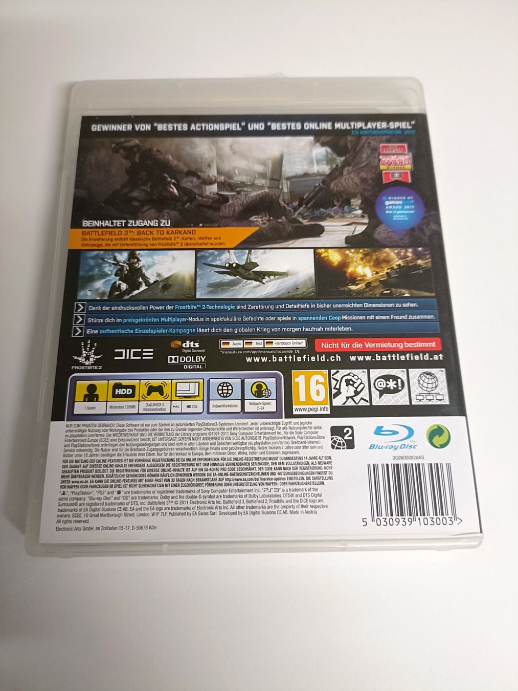 Sony Giochi: Battlefield 3 Limited Edition PS3 – Usato da Köniz venduto da Movieportal007 1
