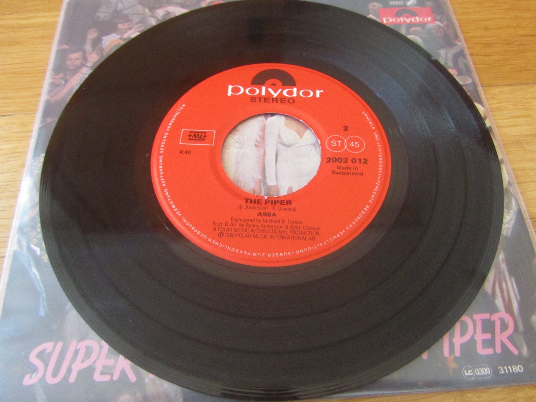 Dischi in vinile: ABBA - Super Trouper / The Piper - Vinyl Single – Usato da Seengen venduto da mikelele 2