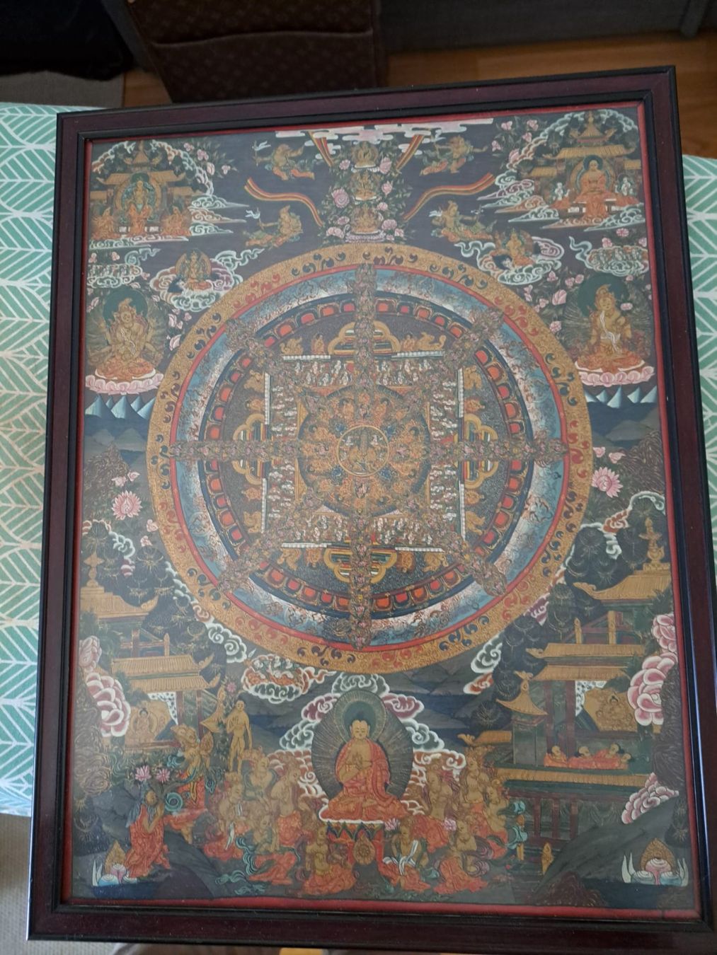 Dipinti: Nepalese Tanka – Usato da Wettingen venduto da geo_7yn7