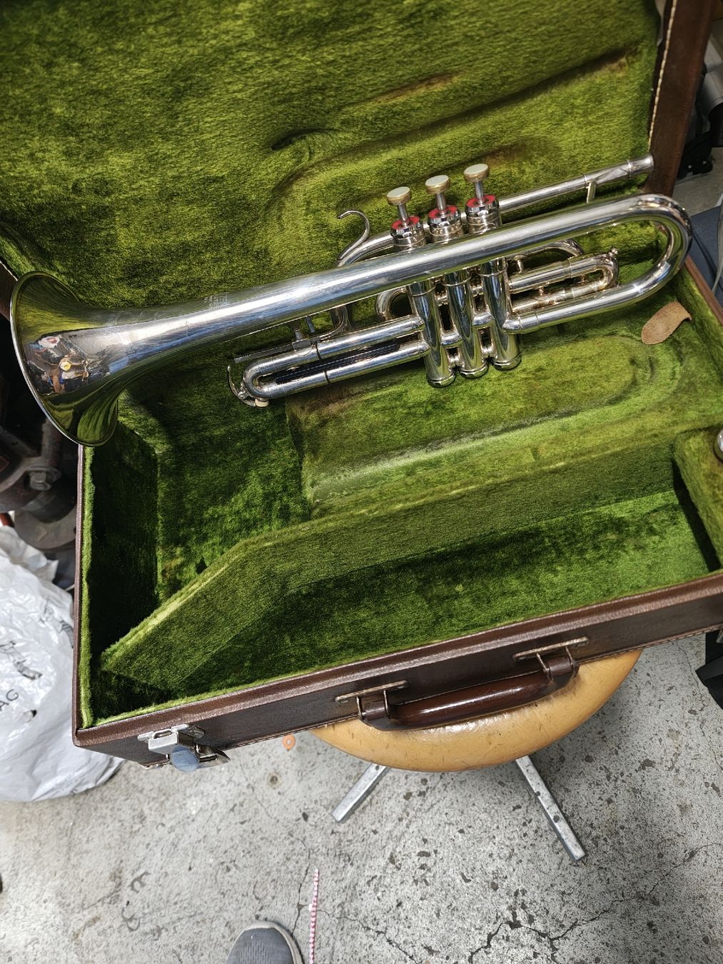 Strumenti musicali: B Getzen 300 Mezo Cornet – Usato da Langenthal venduto da Saxophone23 2