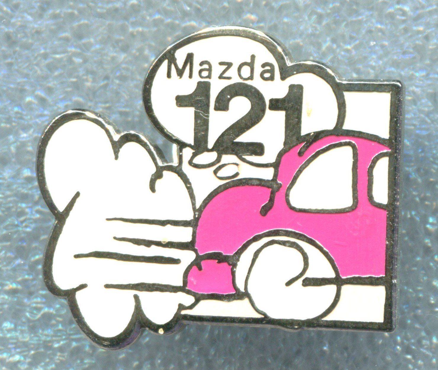 Placchette & Badge: Mazda  pink – Usato da Winterthur venduto da Sammleroase