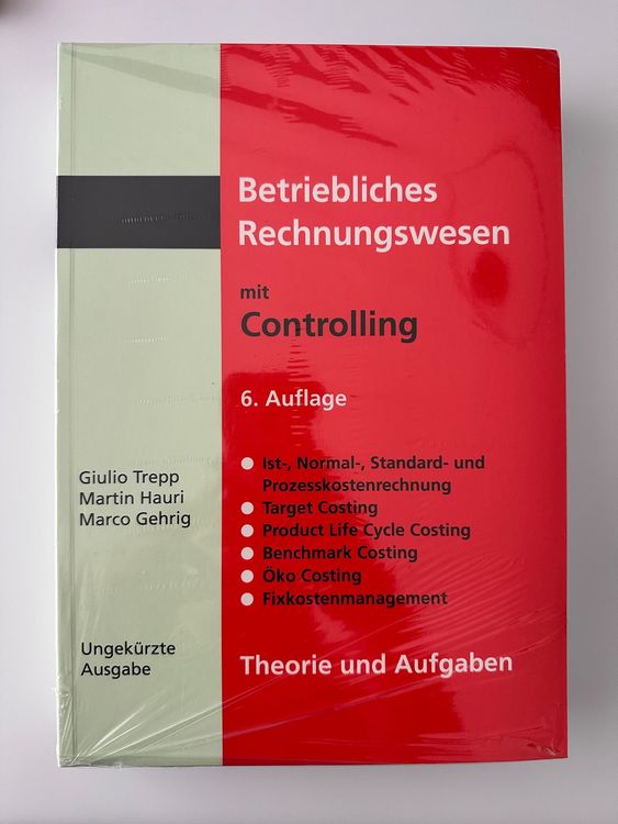 Betriebliches Rechnungswesen Mit Controlling Theorie + Aufg | Kaufen ...