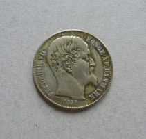Dänisch Westindien ++ 20 Cents 1859, gute Erhaltung