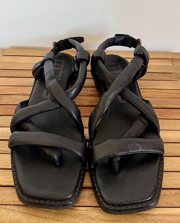 MJUS Ledersandalen, Gr. 40, Elegant & bequem