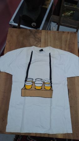 Secondhand T-Shirt Bier Grösse S