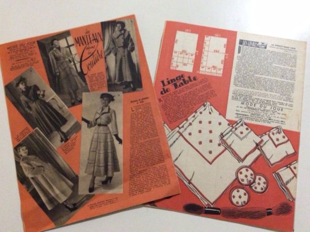 Zeitschriften & Magazine: Journal sur la Mode 1948 – Gebraucht aus Genève von edelweiss1900 8