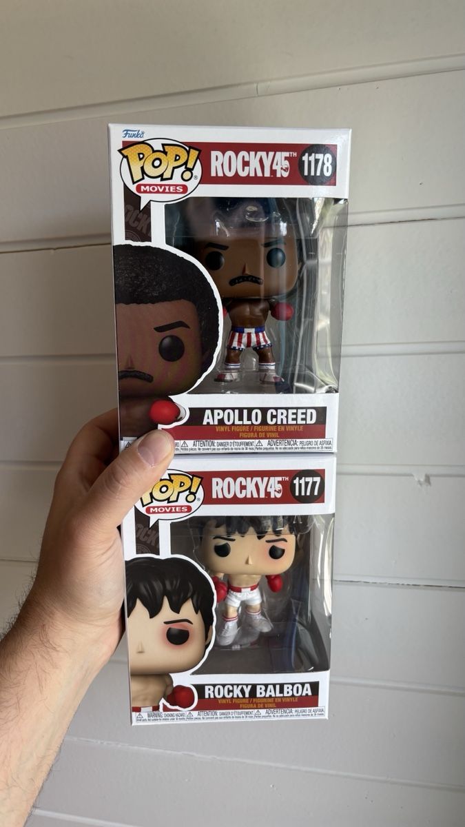 Funko Statuette: Funko Pop Rocky Balboa & Apollo Creed Doppelpack – Nuovo (secondo la descrizione) da Büren an der Aare venduto da FindyourPops