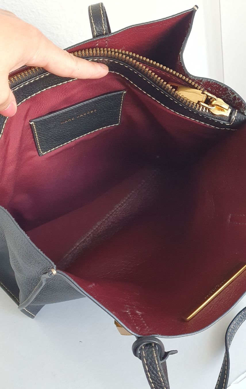 Marc Jacobs Borse da donna: Marc Jacobs Leder Cadena Padlock Tote Bag Handtasche – Usato da Niederteufen venduto da Mira_72 7