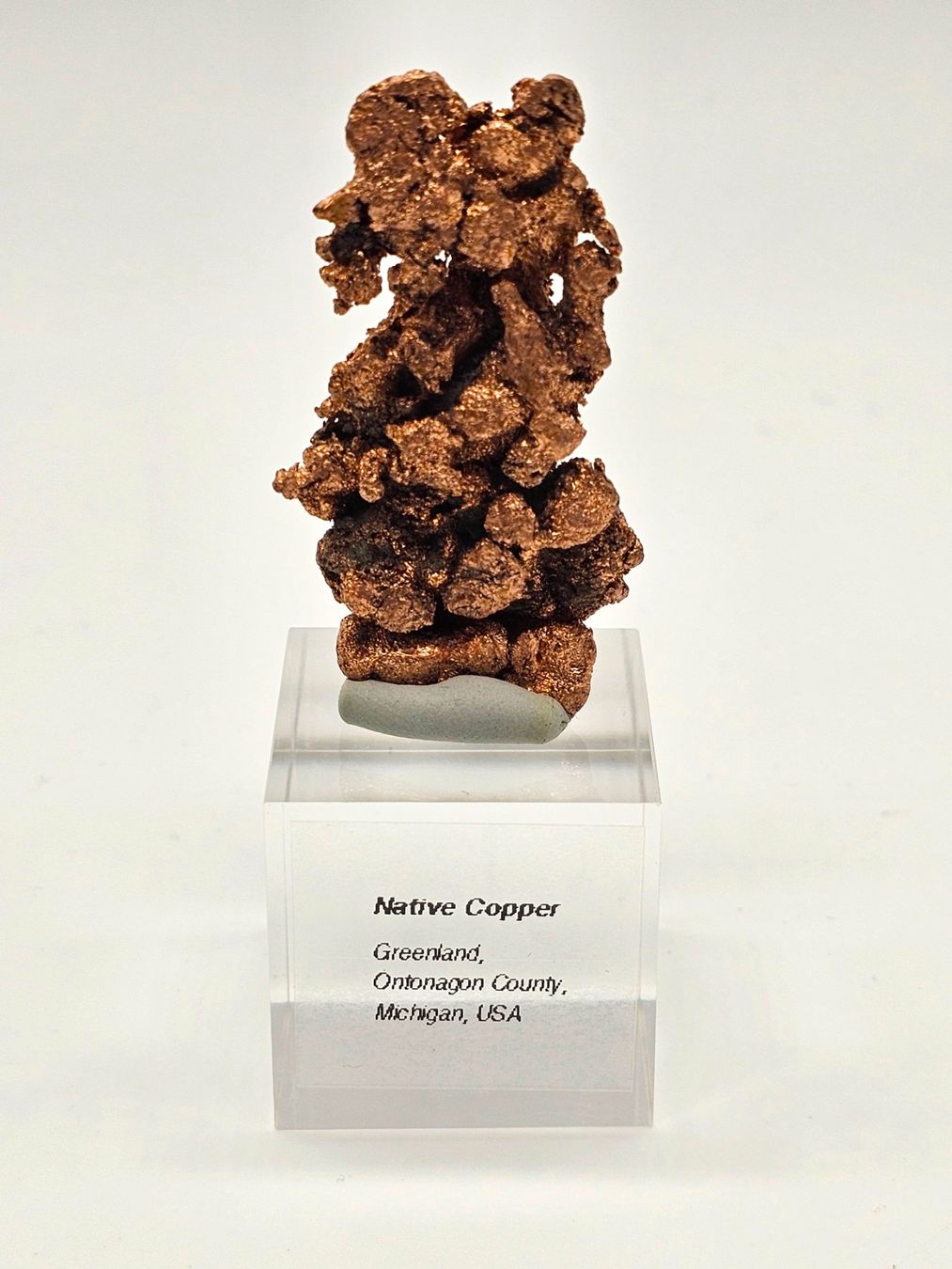 Minerali & Pietre curative: RaRe Native Copper Michigan, USA – Usato da Figino venduto da minshop