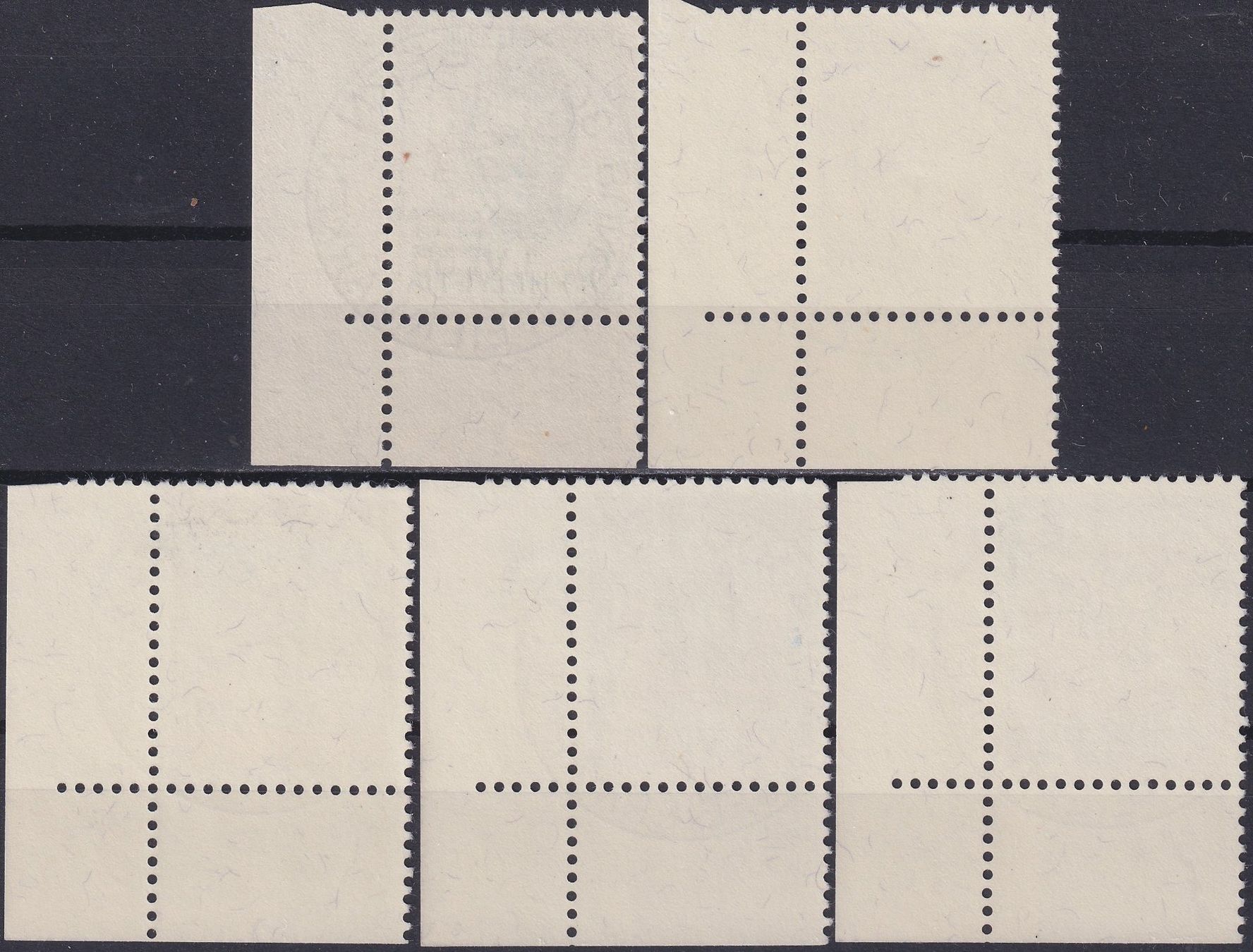 Tous les timbres: 1966, B128-B132 "Pro Patria" mit ET-Vollstempel + Eck-Tabs. – D'occasion à Sursee par Luzernerraute 1