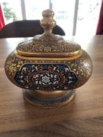 Vase Schatulle Glas Asiatisch Asia Krug