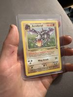 Pokémon Karte Aerodactyl Fossil Holo guter Zustand