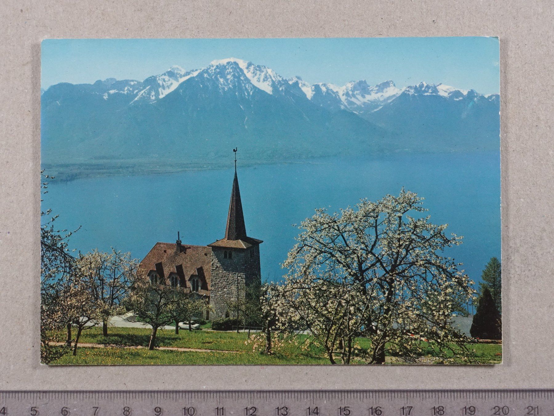 Cartoline postali: Glion sur Montreux – Usato da Lenzburg venduto da fh1
