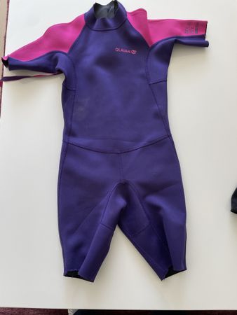 Neoprenanzug OLAIAN kurz, lila/pink,  Gr.10 Jahre 1.5 mm