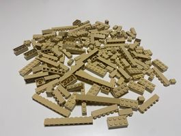 LEGO - 200 - VERSCHIEDENE - BEIGE - BAUSTEINE