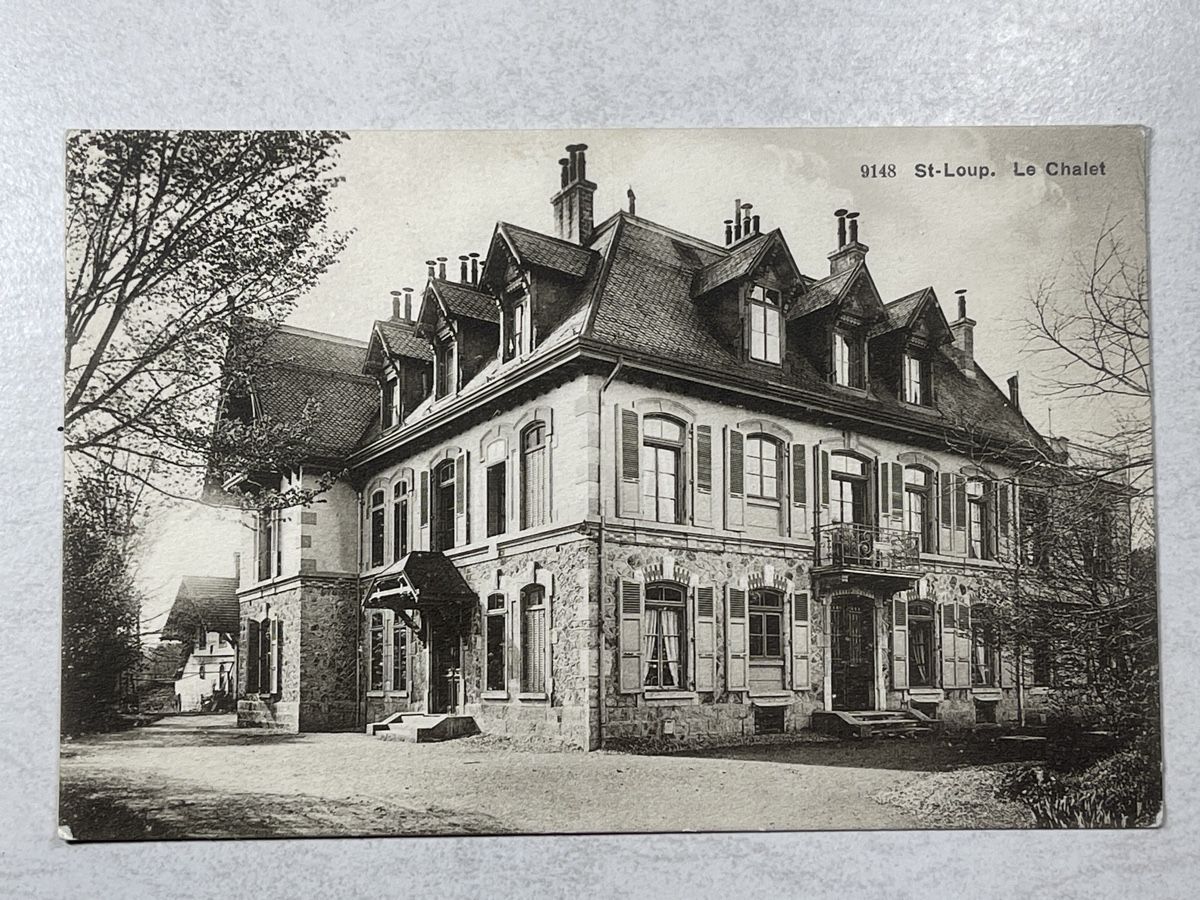 Cartoline postali: St. Loup, Le Chalet, – Usato da Strengelbach venduto da Aschatan5