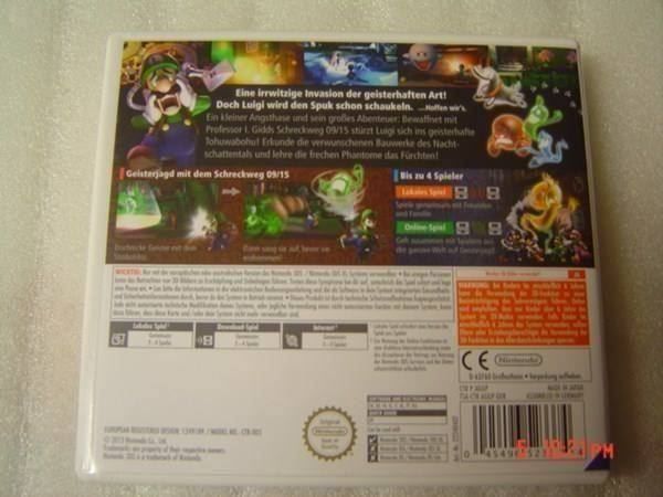 Nintendo Giochi: Luigi's Mansion - 3DS Nintendo – Usato da Pambio Noranco venduto da Pol69 1