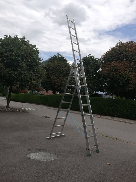 34+ Gebrauchte Alu Leiter, Stehleiter klappleiter alu als gerüst