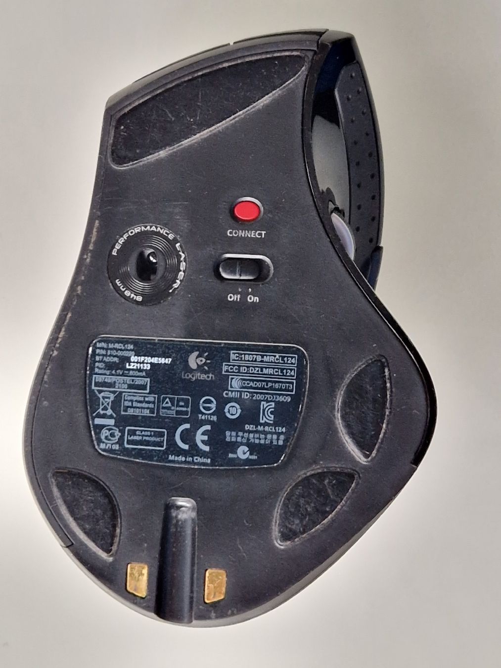 Mouse: kabellose Lasermaus Logitech MX Revolution, Ladegerät, Bluet – Usato da Küssnacht am Rigi venduto da Mika014 2