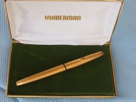 WATERMAN C/F plaqué "godron" années 1980