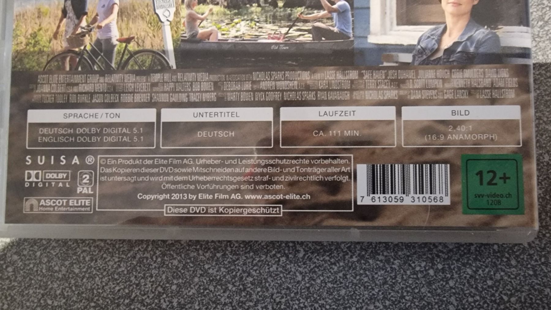 Alle DVDs: DVD Safe Haven / Lasse Hallström – Gebraucht aus Oetwil am See von fineli2 1