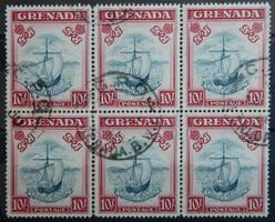 Grenada British Kat. 134 f. gest. 1947 Kat. 216 Euro +++