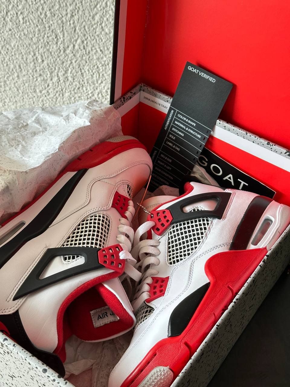 Scarpe da uomo: Jordan 4 Retro OG Fire Red 2020 – Nuovo e nell'imballaggio originale da Schaffhausen venduto da mog_9m9g 6