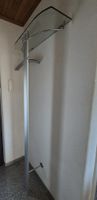 Garderobe Chrom und Glas