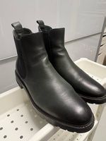 Stiefelette Gr. 39 dunkelgrün