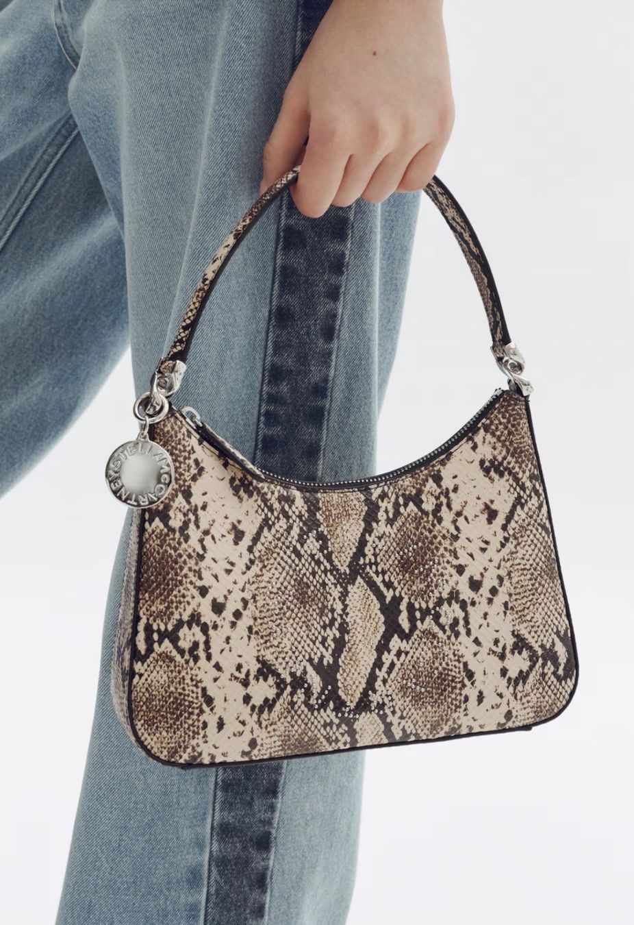 Stella McCartney Borse: STELLA MCCARTNEY H&M HANDTASCHE MIT SCHLANGENMUSTER – Nuovo e nell'imballaggio originale da Winterthur venduto da AS.FCB9