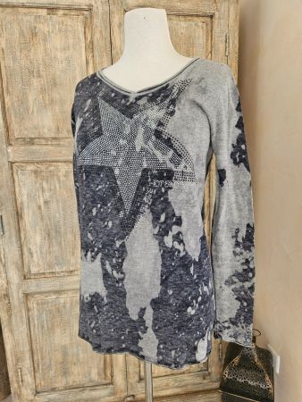 ❤️Edel Pullover ❤️ MALVIN❤️ Wolle - Kaschmir - Strass❤️