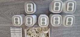 8 x Shelly TRV Wi-Fi Radiator Thermostat Stellantrieb