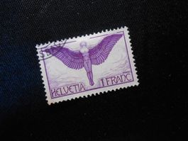 CH ZNr 12  1Fr  Flugpost  1924  Z CHF 80