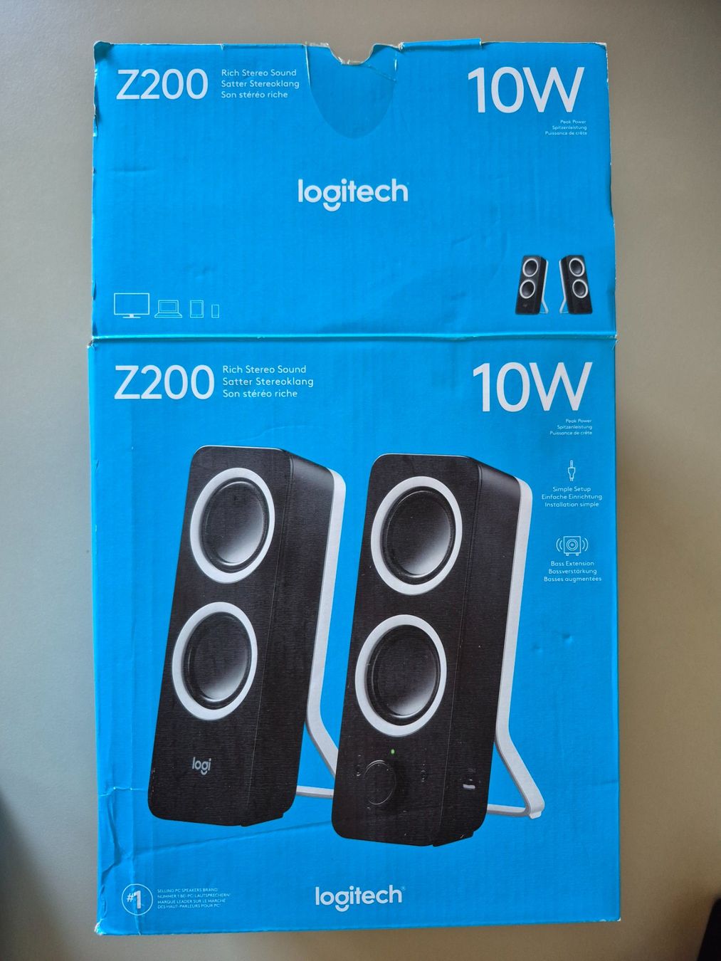 Logitech Casse acustiche: Logitech Z200 PC Sound System 10W – Usato da Winterthur venduto da ale_7v5y 1
