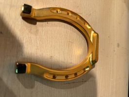 Golden Lucky Horseshoe Ornament - Perfect Gift Idea!