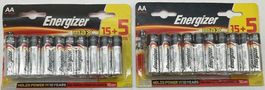 40 stück Energizer Max AA Batterien 1.5V
