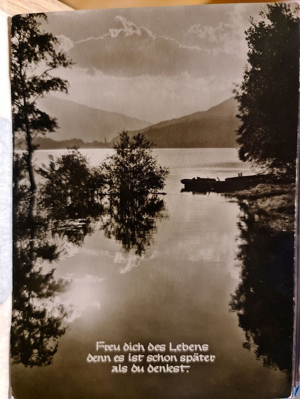 Cartoline postali: Ansichtskarte Lago di Mergozzo – Usato da Dintikon venduto da Vexi