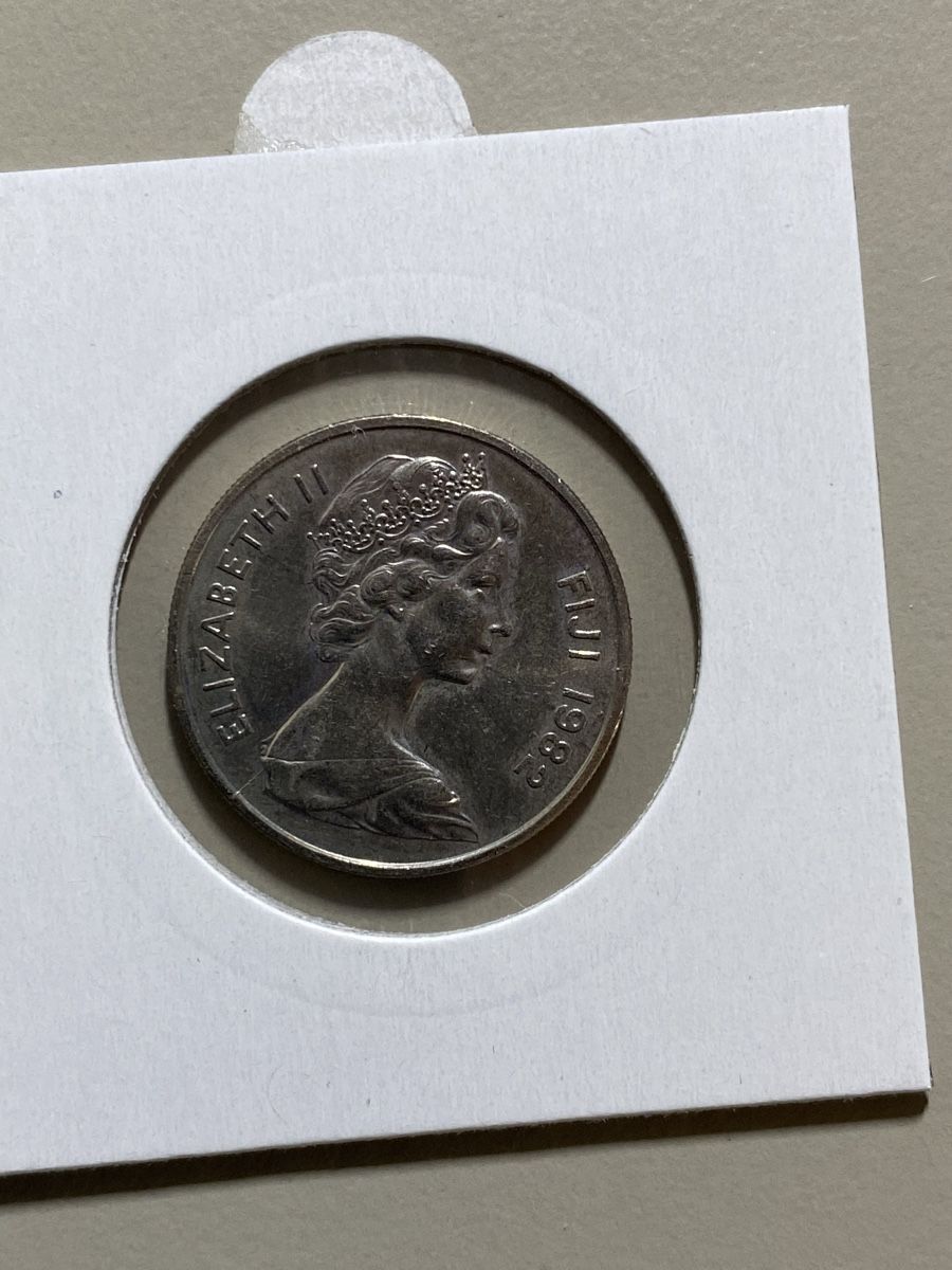 Alle Münzen: Fiji (GB) - 10 centimes - 1982 – Gebraucht aus Payerne von Mike1682 1