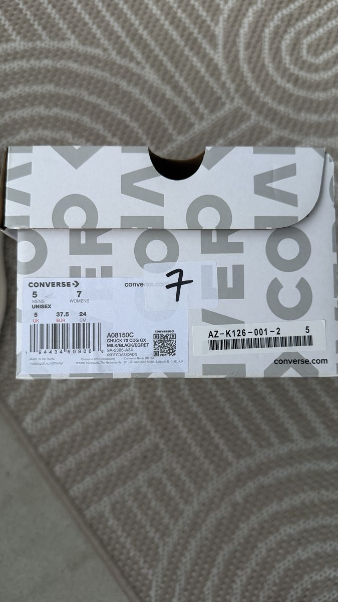 Herrenschuhe: Converse Chuck 70 Comme des Garcons Play – Neu (gemäss Beschreibung) aus Zollikofen von kamilatyminska 2