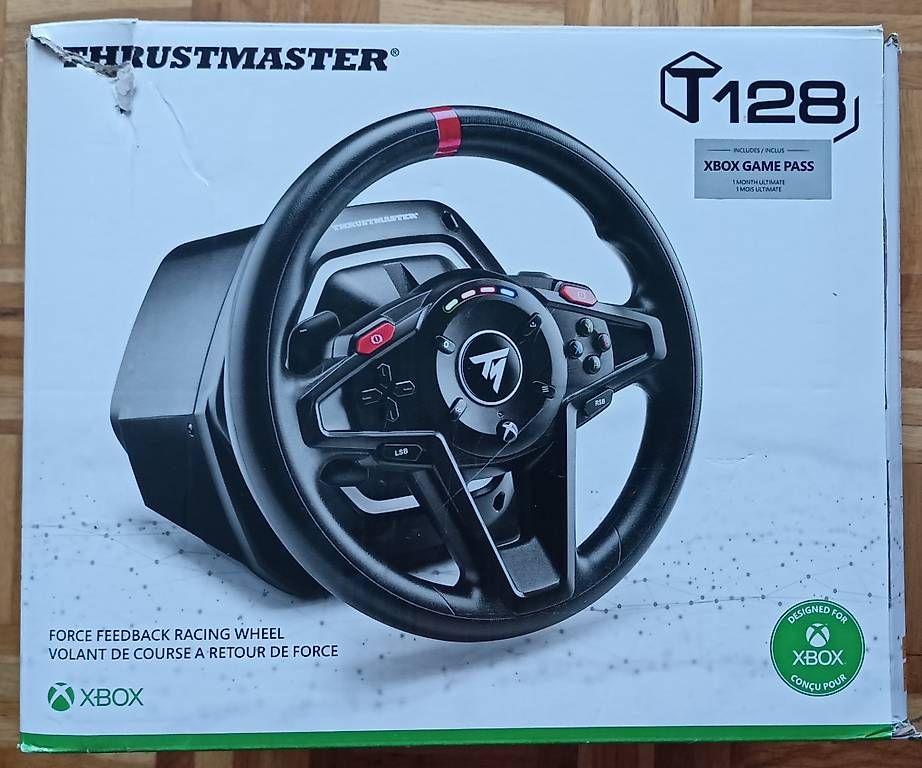 Thrustmaster Controller: Thrustmaster T128 XBOX – Usato da Cortaillod venduto da sim_76kg
