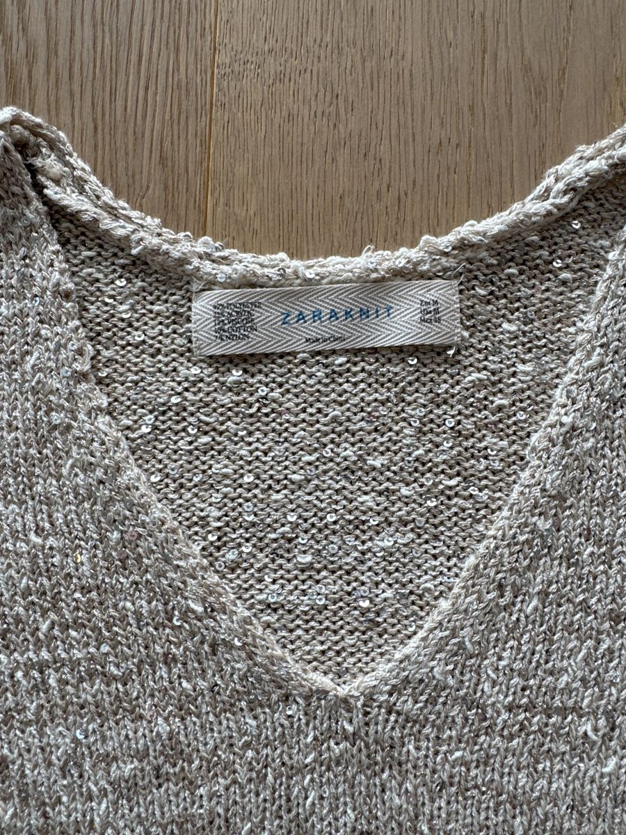 Zara Maglioni & Felpe: 2 Damen Sommerpullover Zara Gr. S – Usato da Ennetbaden venduto da Katiusia 2