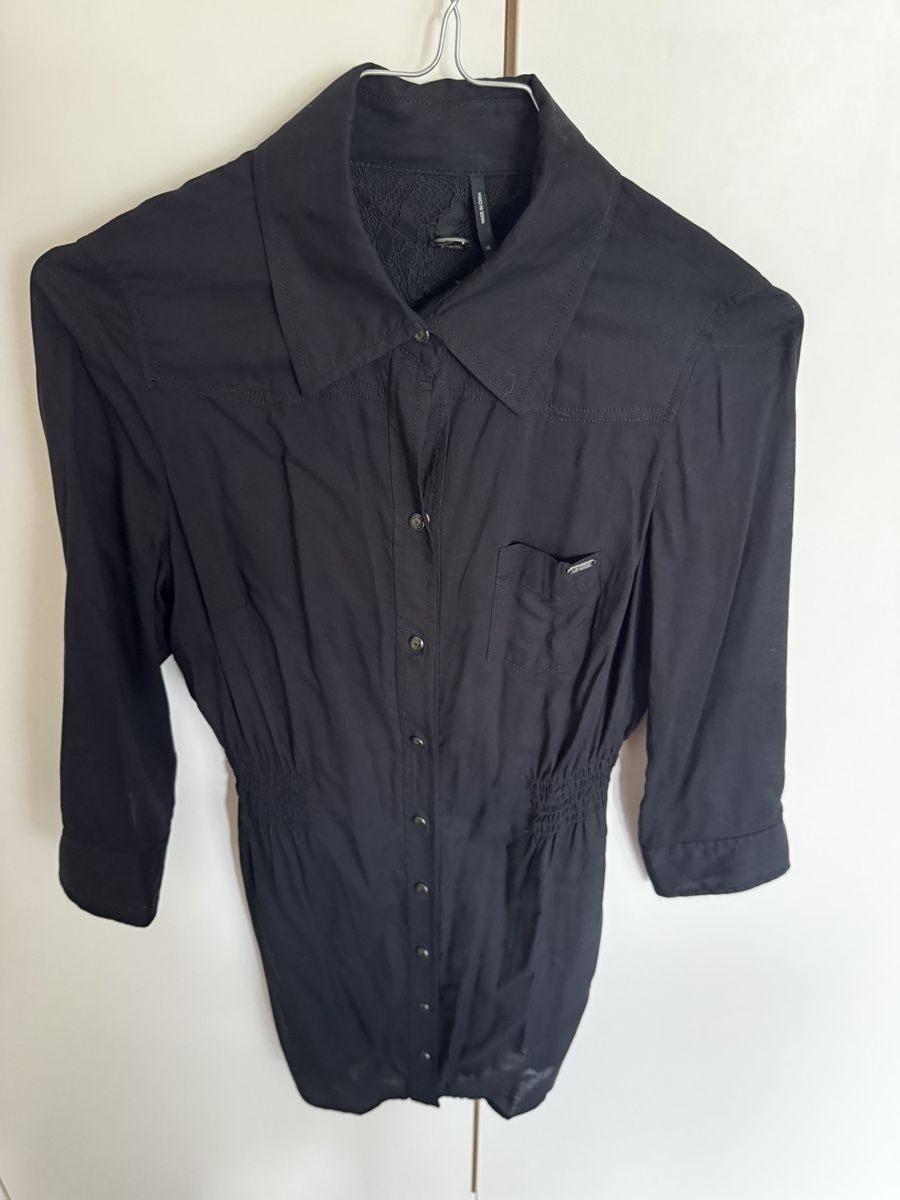 Guess Camicette: Guess Bluse Tunika schwarz XS – Usato da Oberglatt ZH venduto da jul_nhy7 3