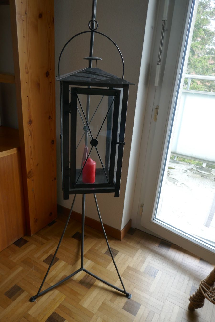 Lampade: Kerzen-Laterne auf Ständer – Nuovo (secondo la descrizione) da Winterthur venduto da KarlR01 1