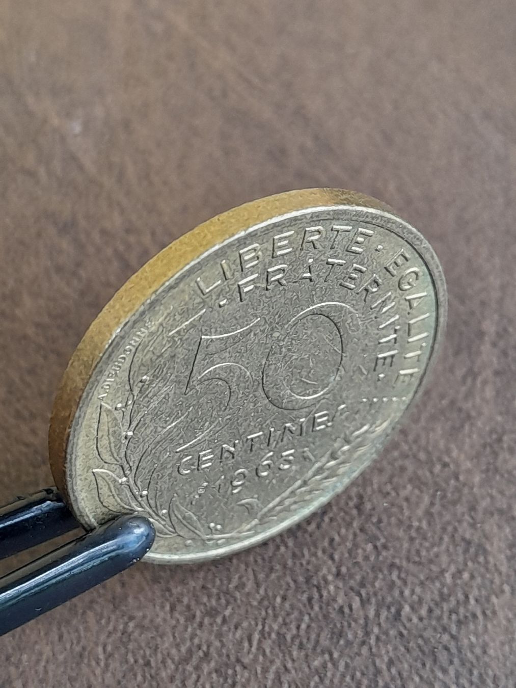 Tutti le monete: 50 Centimes 1963 Frankreich Bronze-Aluminium – Usato da Basel venduto da Basel_20 1