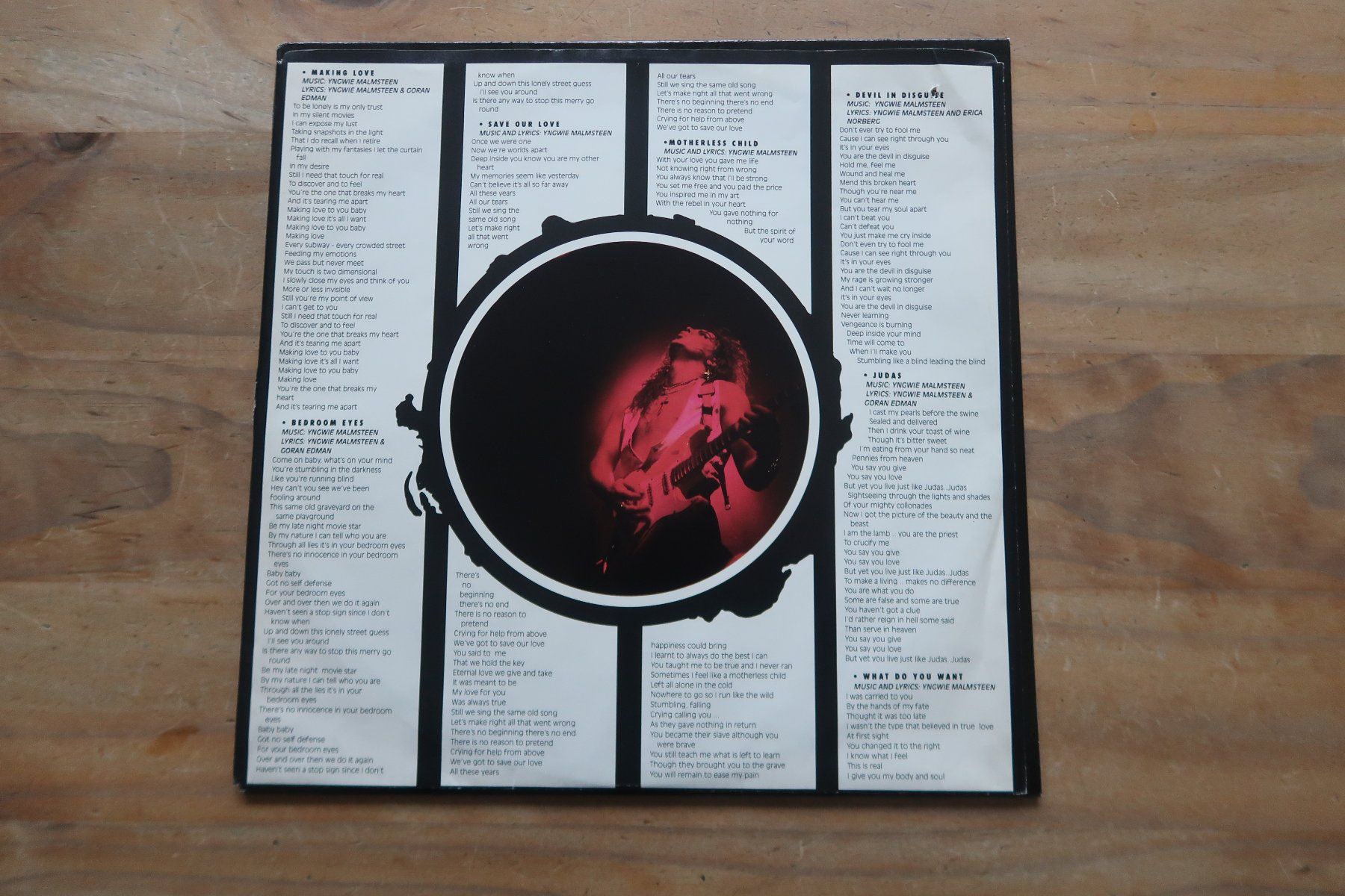 Dischi in vinile: YNGWIE MALMSTEEN - ECLIPSE - VINYL LP – Usato da Basel venduto da Patiscat 4