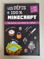 Livre Minecraft - Les Défis 100% Minecraft, CM1-CM2!